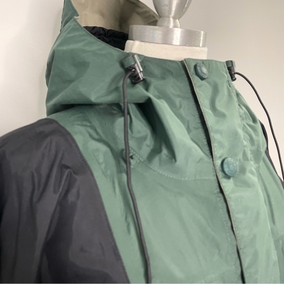 CABELA’S OUTDOOR GEAR Dry Plus Hooded Utility Rain Wind Jacket Winter Coat TALL - Picture 6 of 13